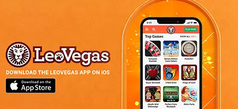 bonos aplicación móvil Leovegas