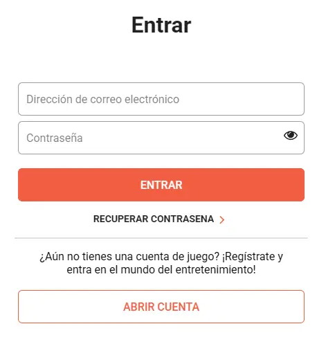 inicio de sesión de miembros Leovegas